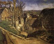 Paul Cezanne The House of the Hanged Man at Auvers Germany oil painting artist